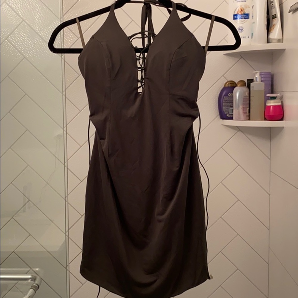 Mini Halter Backless Dress NWT - Picture 5 of 5